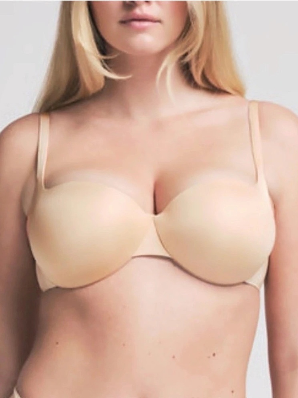 SKIMS Fits Everybody Crossover Bralette in Beige 34DD NWT